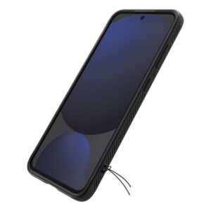 coque samsung galaxy s24 fe rugged armor spigen noir mat