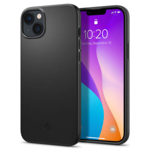 coque iphone 14 plus thin fit spigen noir