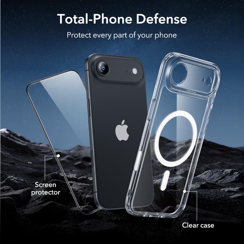 coque iphone 17 air esr classic hybrid transparent