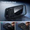 coque iphone 17 pro esr classic hybrid transparent/noir