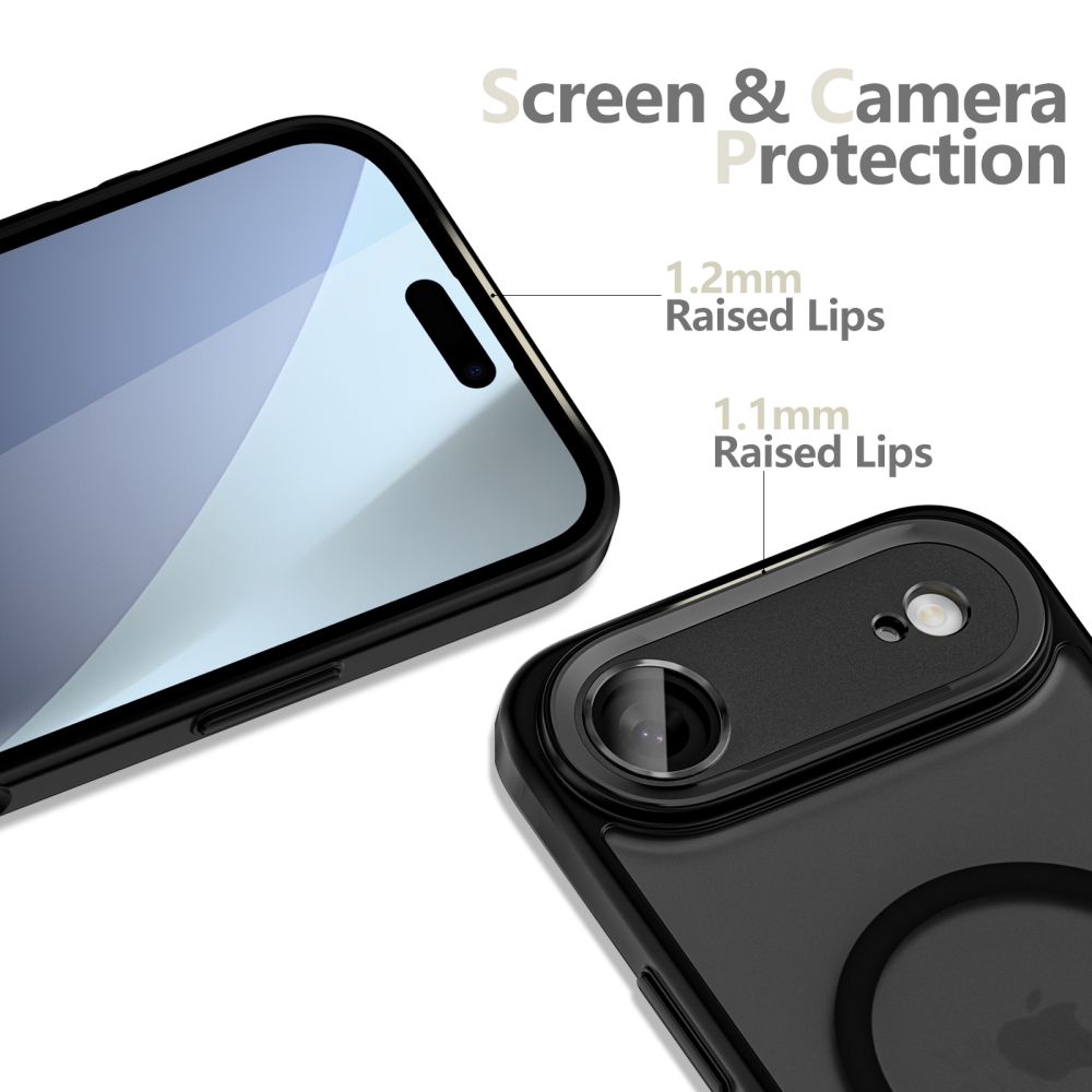 coque iphone 17 air tech protect magcam noir