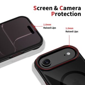 coque iphone 17 air tech protect maghybride rouge