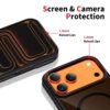 coque iphone 17 pro tech protect maghybride rouge