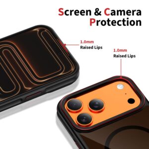 coque iphone 17 pro tech protect maghybride rouge