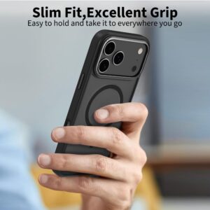coque iphone 17 pro tech protect magedge gunmetal