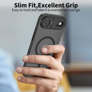 coque iphone 17 air tech protect magstand noir