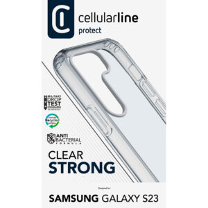 coque samsung galaxy s23 cellularline transparent