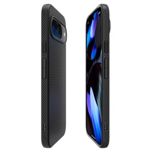 coque google pixel 9 pro xl liquid air spigen noir mat