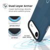 coque iphone air presidio2 grip speck bleu marine