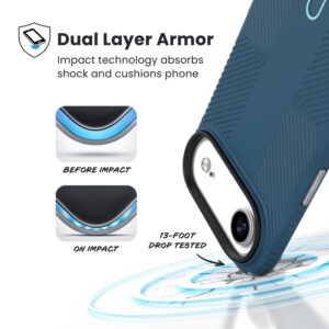 coque iphone air presidio2 grip speck bleu marine