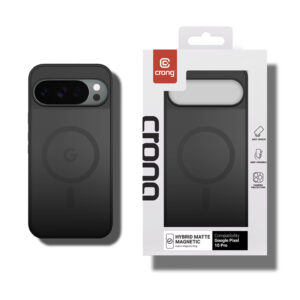 coque google pixel 10 pro xl hybrid matte magnetic crong noir