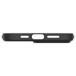 coque iphone 16 pro max liquid air spigen noir mat réf 9455