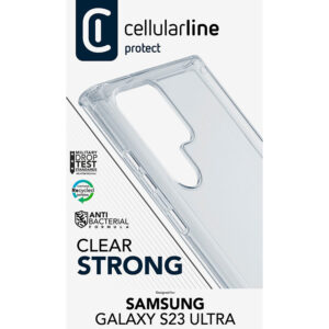 coque samsung galaxy s23 ultra cellularline transparent