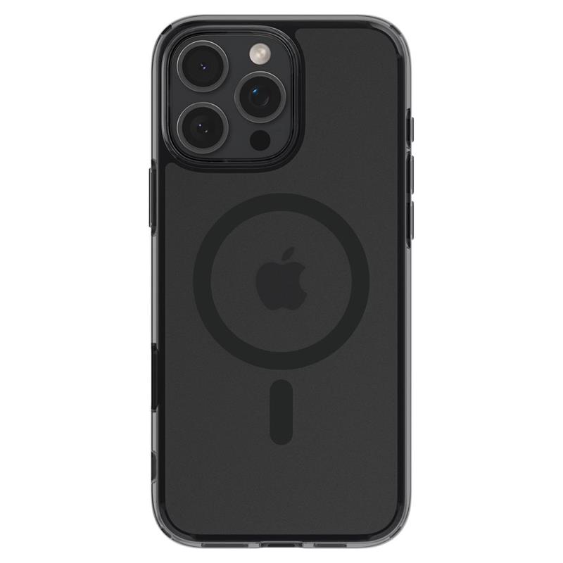 coque iphone 16 pro ultra hybrid spigen noir givré