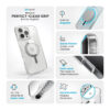 coque iphone 16 pro max presidio perfect clear speck transparent chrome finish