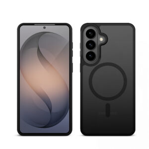 coque samsung galaxy s26 hybrid matte magnetic crong noir