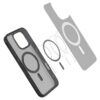 coque iphone 16 pro ultra hybrid spigen noir givré