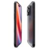 coque iphone 16 pro ultra hybrid spigen noir givré