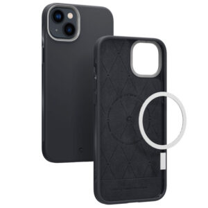 coque iphone 15 plus spigen marron
