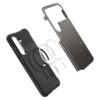 coque samsung galaxy s25 slim armor spigen anthracite