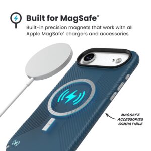 coque iphone air presidio2 grip speck bleu marine silver metallic