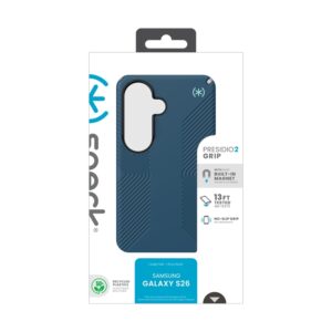 coque samsung galaxy s26 presidio2 grip speck bleu marine