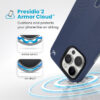 coque iphone 16 pro max presidio2 grip speck bleu côtier dust gray