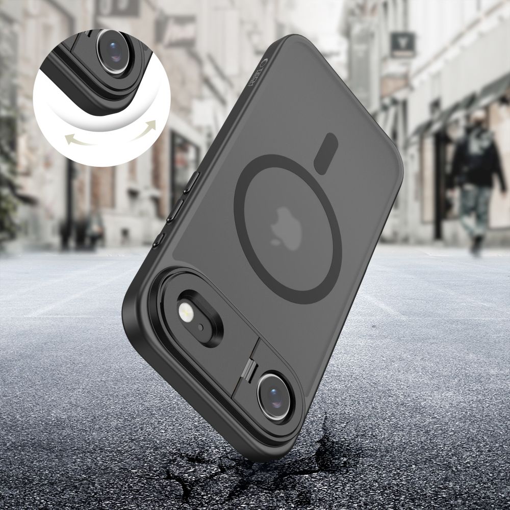 coque iphone 17 air tech protect magstand noir