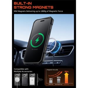 coque iphone 17 pro supcase ub grip mag noir