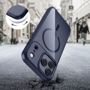 coque iphone 17 pro tech protect magmat bleu