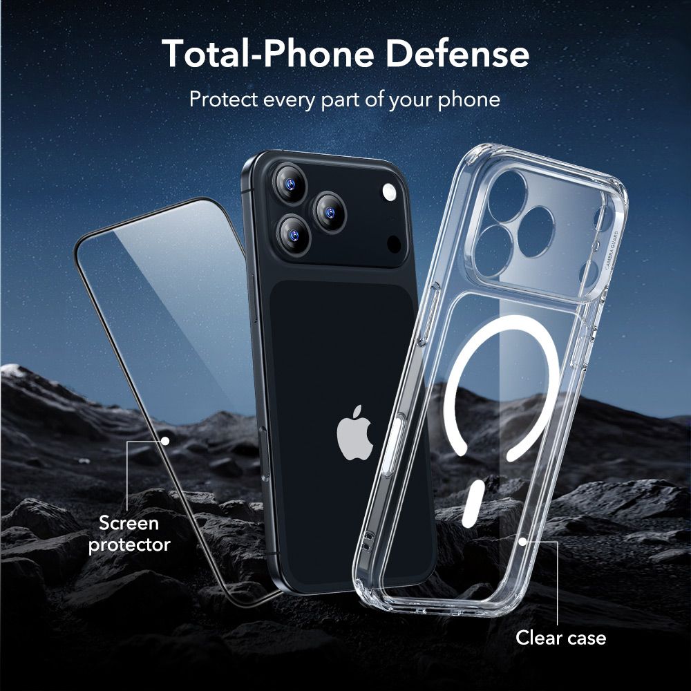coque iphone 17 pro esr classic hybrid transparent