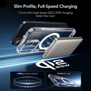 coque iphone 17 esr classic hybrid transparent