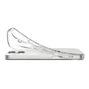 coque iphone 17 spigen liquid crystal crystal blanc
