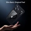 coque iphone 17 pro esr classic hybrid transparent/noir