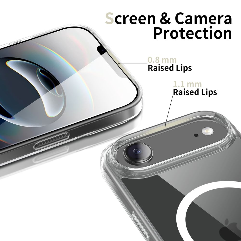 coque iphone 17 air tech protect flexair hybrid transparent