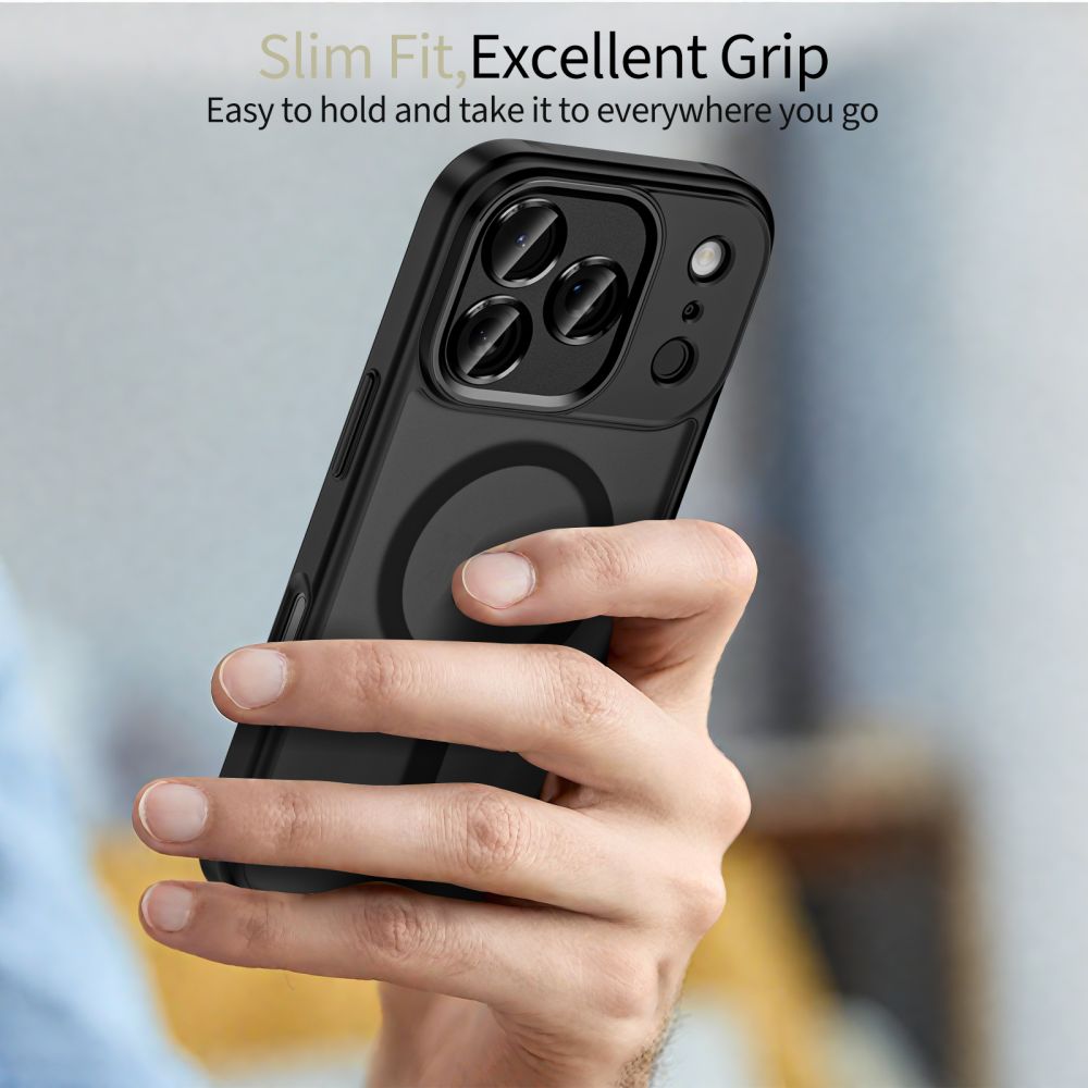 coque iphone 17 pro tech protect magcam noir