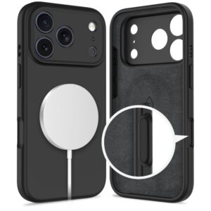 coque iphone 17 pro tech protect silicone magsafe noir