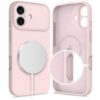 coque iphone 17 tech protect silicone magsafe rose