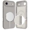 coque iphone 17 air tech protect silicone magsafe gris