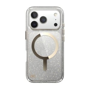 coque iphone 17 pro presidio lux speck disco gold metallic
