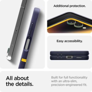 coque samsung galaxy z flip 7 spigen bleu marine