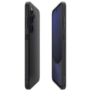 coque samsung galaxy s24 fe liquid air spigen noir mat