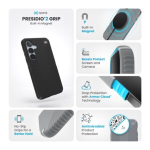 coque samsung galaxy s25 presidio2 grip speck noir