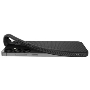 coque samsung galaxy s24 fe liquid air spigen noir mat
