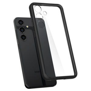 coque samsung galaxy s24 ultra hybrid spigen noir mat
