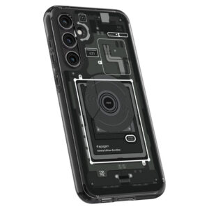 coque samsung galaxy s23 ultra hybrid spigen blanc