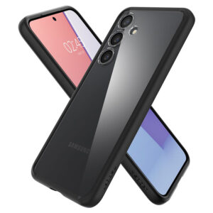 coque samsung galaxy s24 ultra hybrid spigen noir mat
