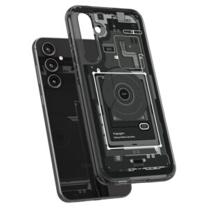 coque samsung galaxy s23 ultra hybrid spigen blanc