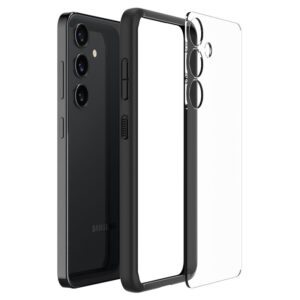 coque samsung galaxy s24 ultra hybrid spigen noir mat