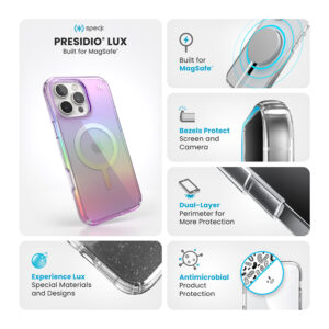 coque iphone 16 pro max presidio2 speck violet